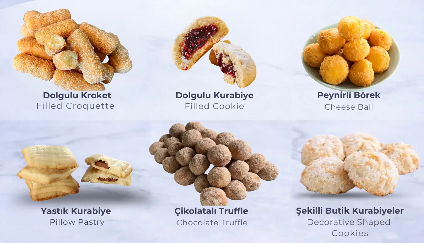 Netromak Makina | Gofret, Çikolata, Bisküvi, Kek ve Endüsriyel Kurabiye Makinaları İmalatı