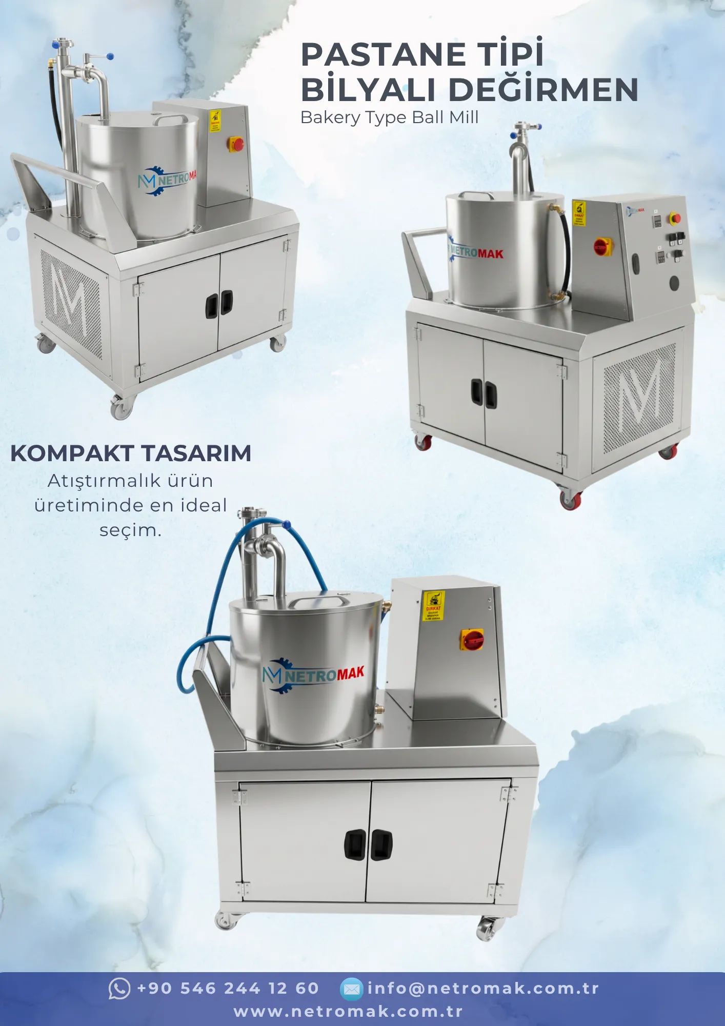 Pastane Tipi Bilyalı Değirmen